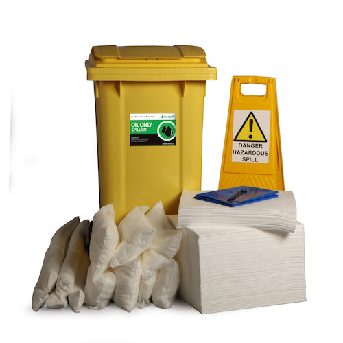 240L Oil Wheeled Bin Spill Kit (EUROOSK240)